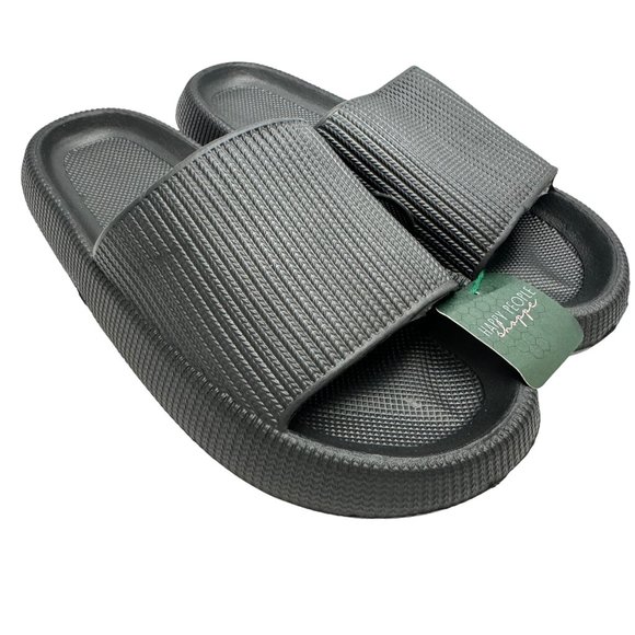 *BLUE* Pillow Slides Sandals Unisex - Picture 5 of 7